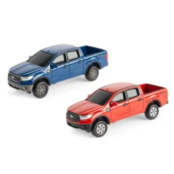 1/64 2019 Blue and Red Ford Ranger XLT Set