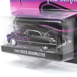 1/64 1949 Buick Roadmaster Hardtop, Black with Flames, Hobby Exclusive