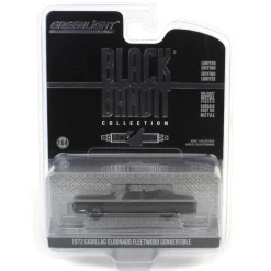 1/64 1972 Cadillac Eldorado Fleetwood Convertible, Black Bandit Series 29