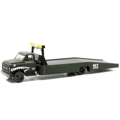 1/64 1968 Chevrolet C60 Ramp Truck, Maj. G Action Line, M2 Machines Hobby Exclusive