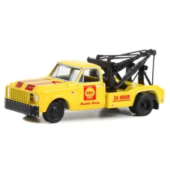 1/64 1967 Chevrolet C-30 Wrecker, Shell Roadside Service 24 Hour, Shell Oil Series 1
