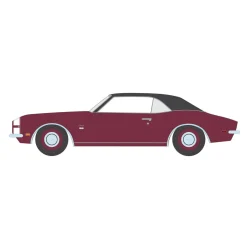 1/64 1968 Chevrolet Camaro SS 396, Cordova Maroon, GreenLight Muscle Series 29