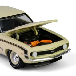 1/64 1969 Chevrolet Camaro SS 396, Scottsdale 2024, Butternut Yellow, Barrett-Jackson Series 15