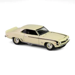 1/64 1969 Chevrolet Camaro SS 396, Scottsdale 2024, Butternut Yellow, Barrett-Jackson Series 15