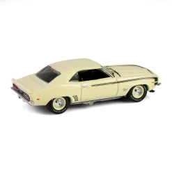 1/64 1969 Chevrolet Camaro SS 396, Scottsdale 2024, Butternut Yellow, Barrett-Jackson Series 15