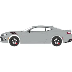 1/64 2018 Chevrolet Camaro SS Redline Edition, Silver Ice Metallic, GreenLight Muscle Series 28