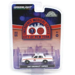 1/64 1987 Chevrolet Caprice, NYC EMS, Hobby Exclusive