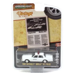 1/64 1980 Chevrolet Impala 9C1 Police, Vintage Ad Cars Series 9