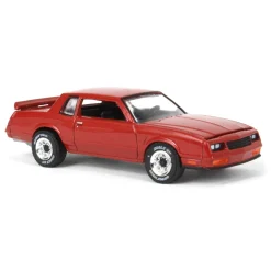 1/64 1985 Chevrolet Monte Carlo SS, Burgundy, Midwest Diecast Greenlight Exclusive