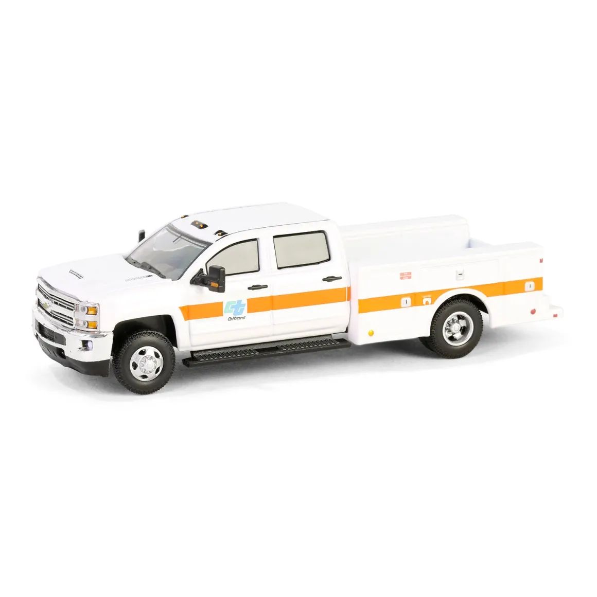 1/64 2016 Chevrolet Silverado 3500 HD Dually Service Bed, CalTrans, Dually Drivers Series 15
