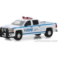 1/64 2015 Chevrolet Silverado, New York City Police Dept (NYPD), Greenlight