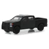 1/64 2019 Chevrolet Silverado Police Pickup Truck, Black Bandit Series 21