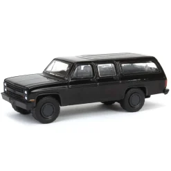1/64 1985 Chevrolet Suburban C10 Custom Deluxe, Black Bandit Series 29