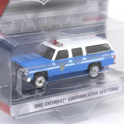 1/64 1990 Chevrolet Suburban K2500 Scottsdale, NYPD, Hot Pursuit Series 46