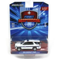 1/64 2021 Chevrolet Tahoe, Blooming Grove Ambulance, Washingtonville NY, First Responders Series 1