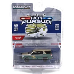 1/64 2023 Chevrolet Tahoe Police Pursuit Vehicle (PPV), New Hampshire State Police, Hot Pursuit Series 46