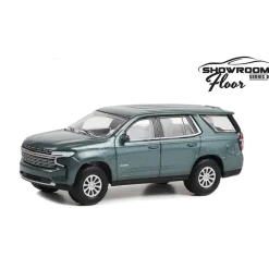 1/64 2022 Chevrolet Tahoe Premier, Evergreen Gray, Showroom Floor Series 2