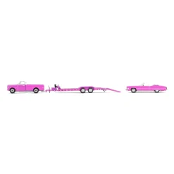 1/64 1972 Chevy C30 with Heavy Duty Car Hauler & 1974 Cadillac Eldorado, True Romance, Hollywood Hitch & Tow Series 13
