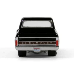 1/64 1972 Chevy Cheyenne C10 Short Bed, Black, Hobby Exclusive