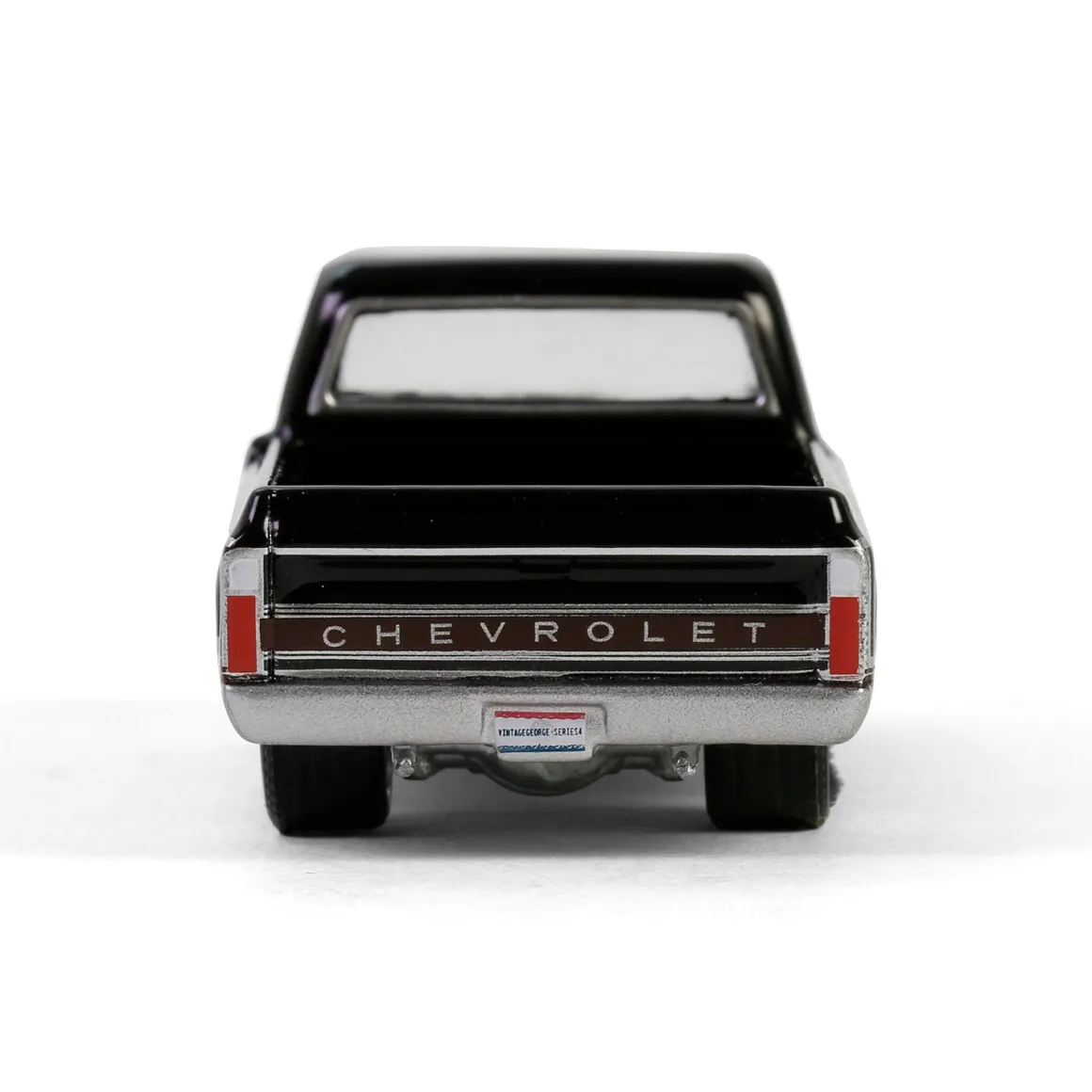 1/64 1972 Chevy Cheyenne C10 Short Bed, Black, Hobby Exclusive