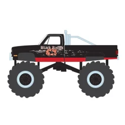 1/64 1987 Chevy Silverado, Black Knight, Kings of Crunch Series 15