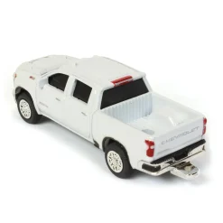 1/64 2020 Chevy Silverado LT, White, Collect N Play by ERTL