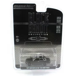 1/64 1971 Datsun 510 with Ski Roof Rack, Black Bandit Series 27