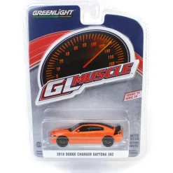 1/64 2018 Dodge Charger Daytona 392, Go Mango, GreenLight Muscle Series 29