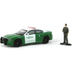 1/64 2018 Dodge Charger Pursuit, Carabineros de Chile with Police Figure, Hobby Exclusive