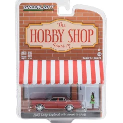 1/64 1983 Dodge Diplomat with Woman in Dress, Hobby Shop Series 15