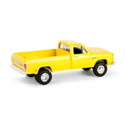 1/64 1982 Dodge Ram D350 Dually, Construction Yellow, Dually Drivers Series 15