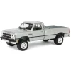 1/64 1992 Dodge Ram D250 Power Ram Lifted with Rollbar, Sterling Silver, All-Terrain Series 16