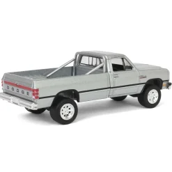 1/64 1992 Dodge Ram D250 Power Ram Lifted with Rollbar, Sterling Silver, All-Terrain Series 16