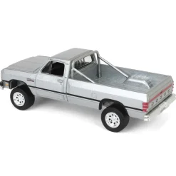 1/64 1992 Dodge Ram D250 Power Ram Lifted with Rollbar, Sterling Silver, All-Terrain Series 16