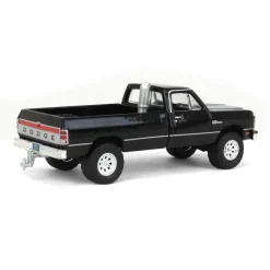 1/64 1992 Dodge Ram 1st Generation, Black Pulling Truck, Outback Toys Exclusive
