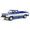 1/64 1992 Dodge Ram 1st Generation, Blue & Silver, Outback Toys Exclusive