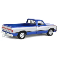 1/64 1992 Dodge Ram 1st Generation, Blue & Silver, Outback Toys Exclusive