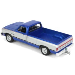 1/64 1992 Dodge Ram 1st Generation, Blue & Silver, Outback Toys Exclusive