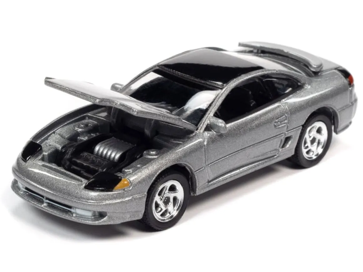 1/64 1993 Dodge Stealth RT, Dark Silver, Auto World 2021 Release 4A