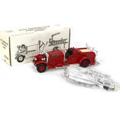 1/30 1937 Dubuque Ahrens-Fox Fire Truck Bank by ERTL