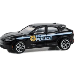 1/64 2022 FBI Ford Mustang Mach-E GT, Hobby Exclusive Hot Pursuit Special Edition