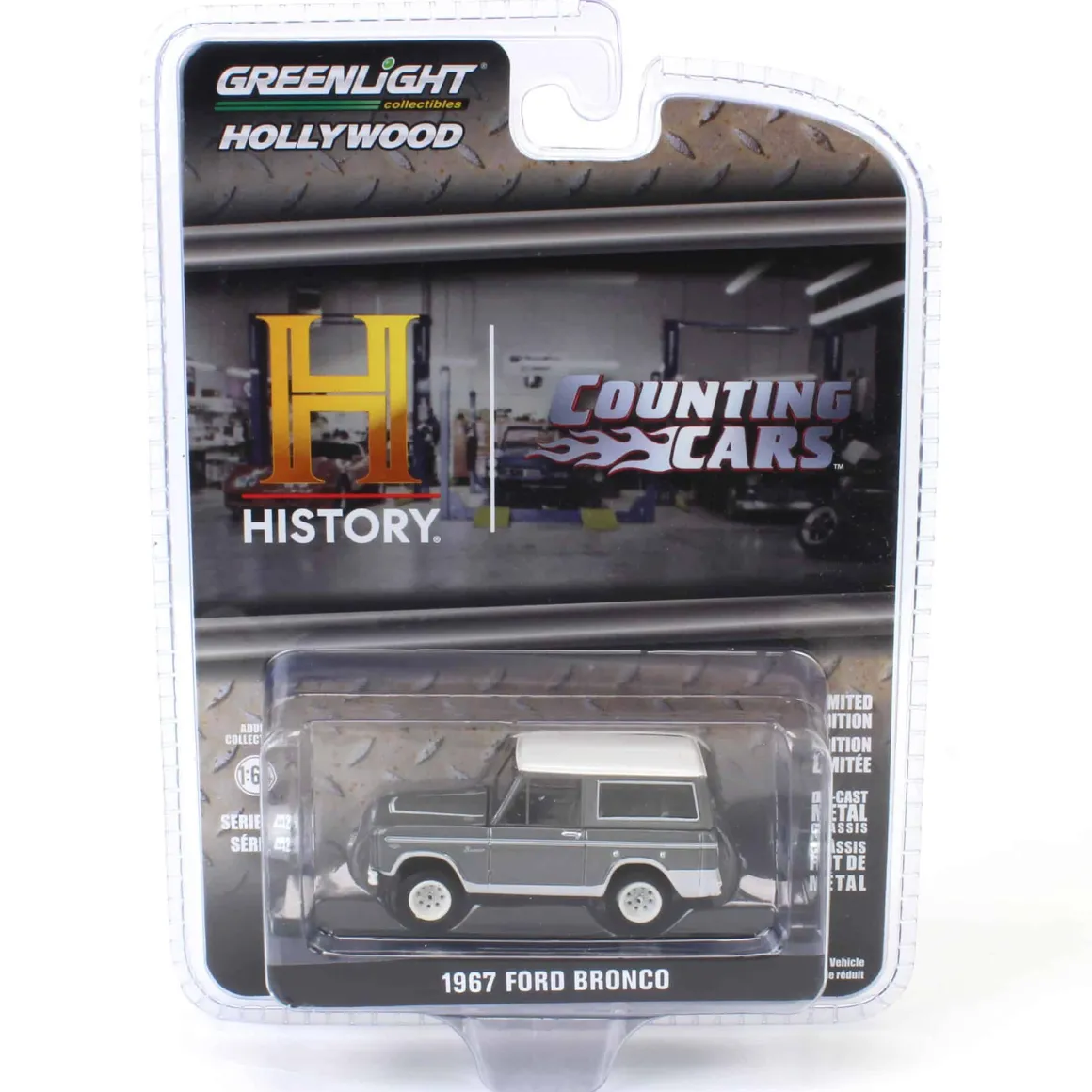 1/64 1967 Ford Bronco, Counting Cars, Hollywood Series 42