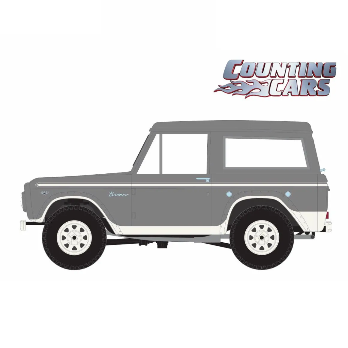 1/64 1967 Ford Bronco, Counting Cars, Hollywood Series 42
