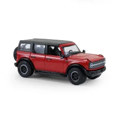 1/64 2024 Ford Bronco 4-Door Badlands, Hot Pepper Red Metallic, Showroom Floor Series 7