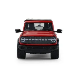 1/64 2024 Ford Bronco 4-Door Badlands, Hot Pepper Red Metallic, Showroom Floor Series 7