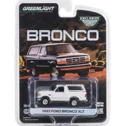 1/64 1993 Ford Bronco XLT, Oxford White, Hobby Exclusive