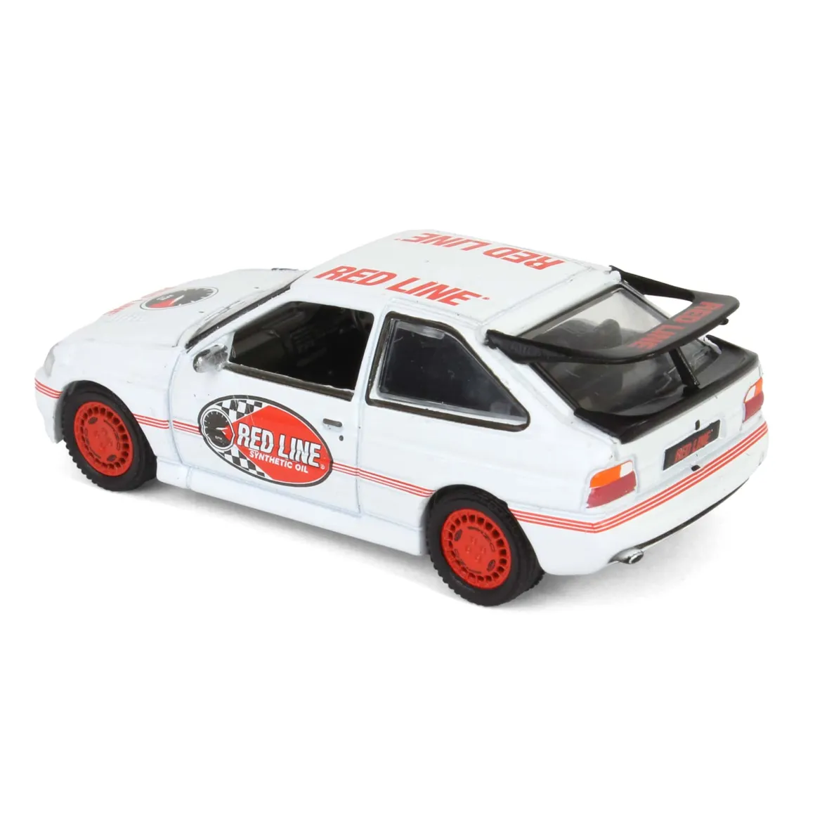 1/64 1995 Ford Escort RS Cosworth, Red Line Synthetic Oil, Running on Empty Series 14