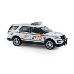 1/64 2016 Ford Explorer, NYPD Pride Livery, Hot Pursuit Series 47