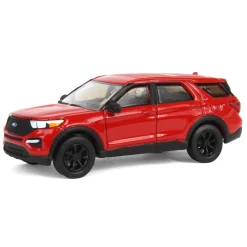 1/64 2023 Ford Explorer ST, Iridescent Rapid Red, Showroom Floor Series 4