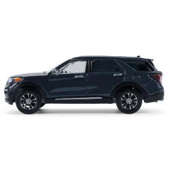 1/64 2024 Ford Explorer, Stone Blue, Showroom Floor Series 7